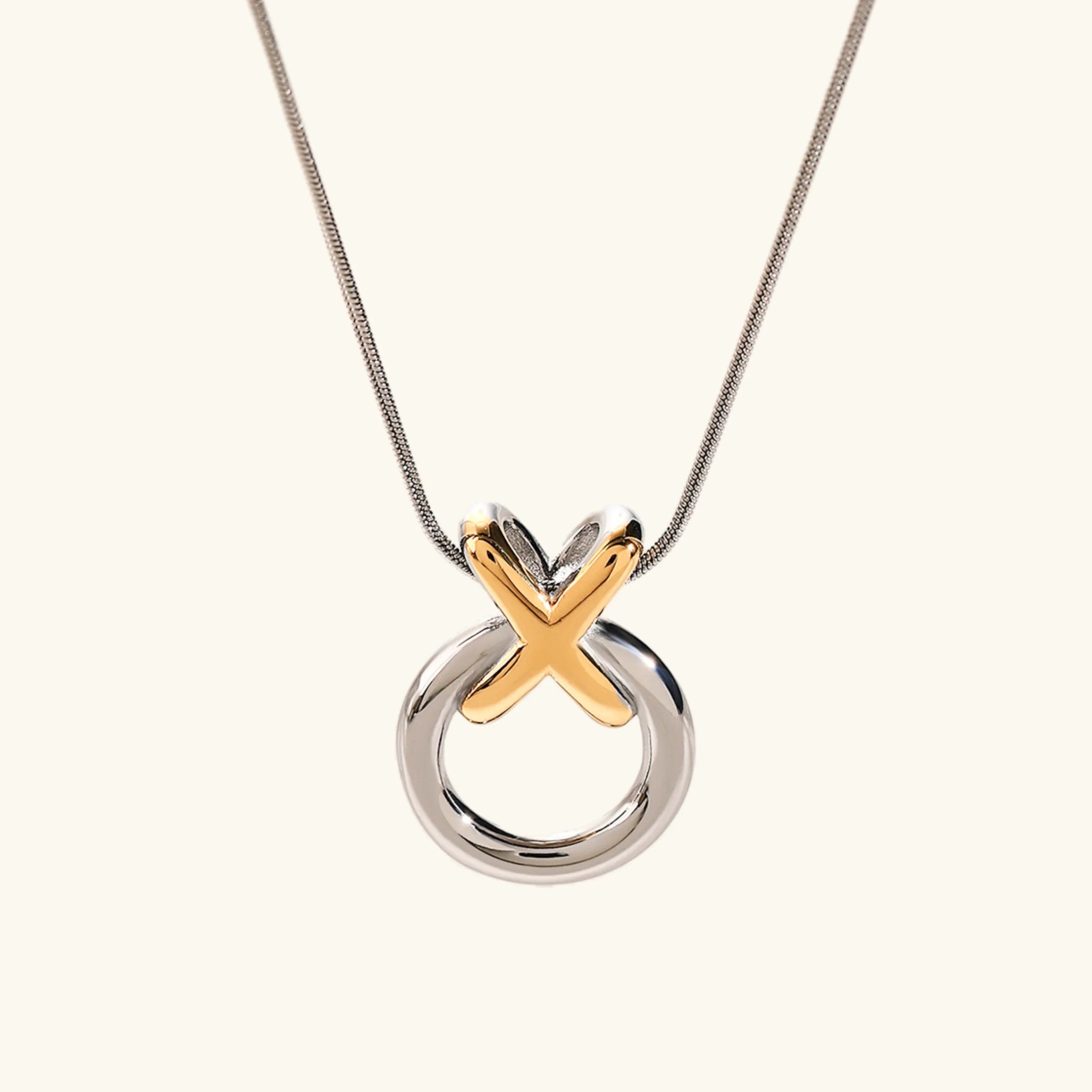 Mirabelle Ring Knot Necklace Image