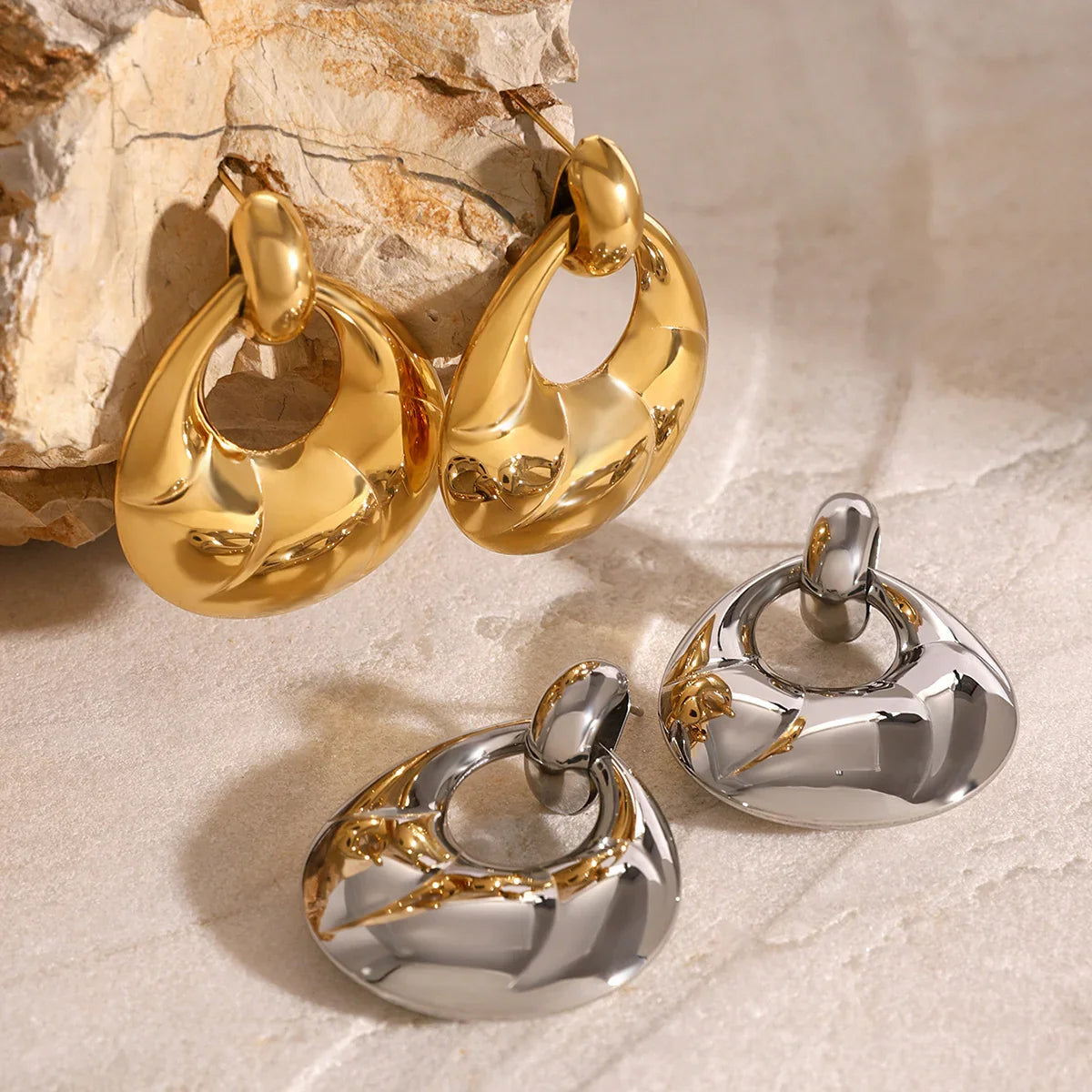 Coralyn Gold Earrings Image