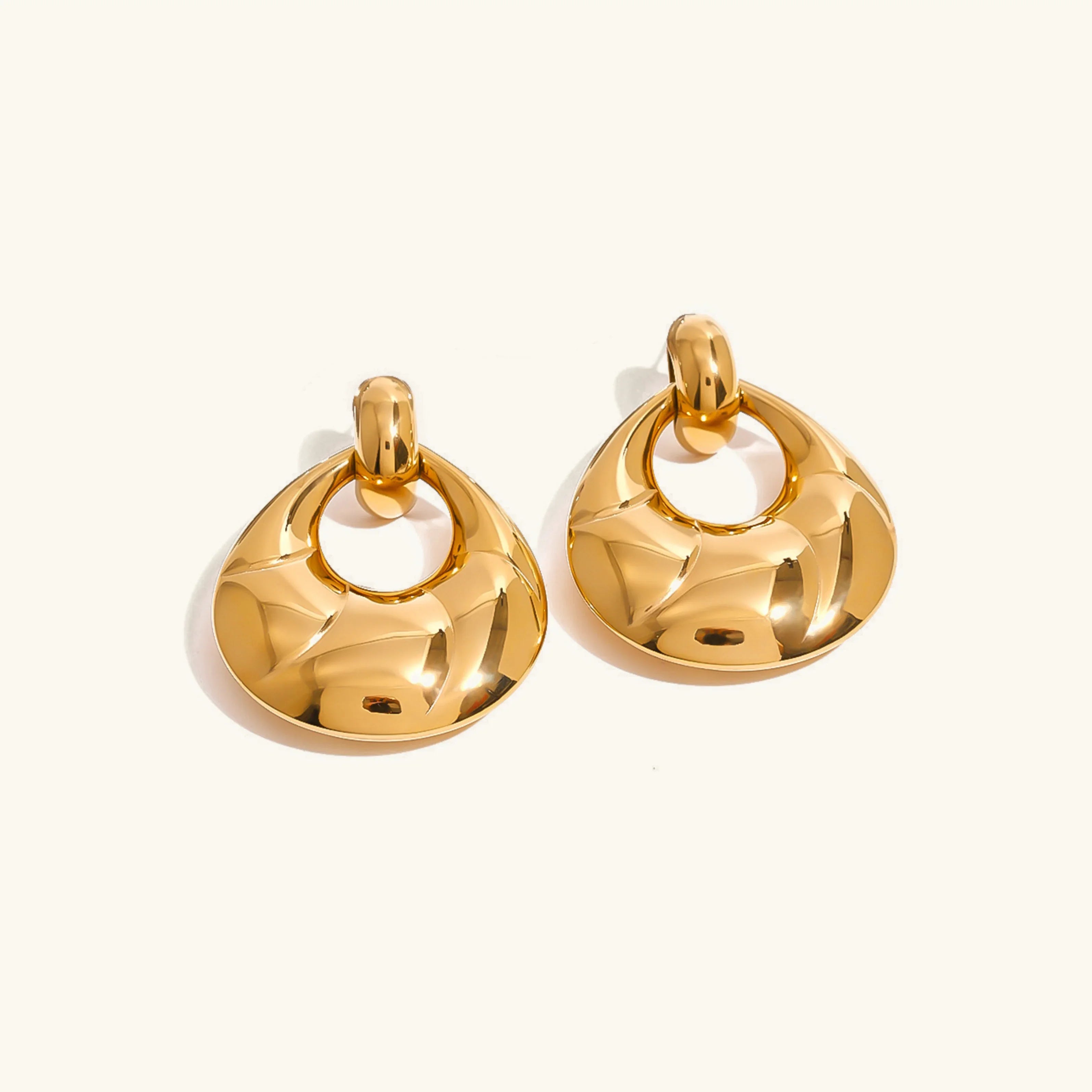 Coralyn Gold Earrings Image