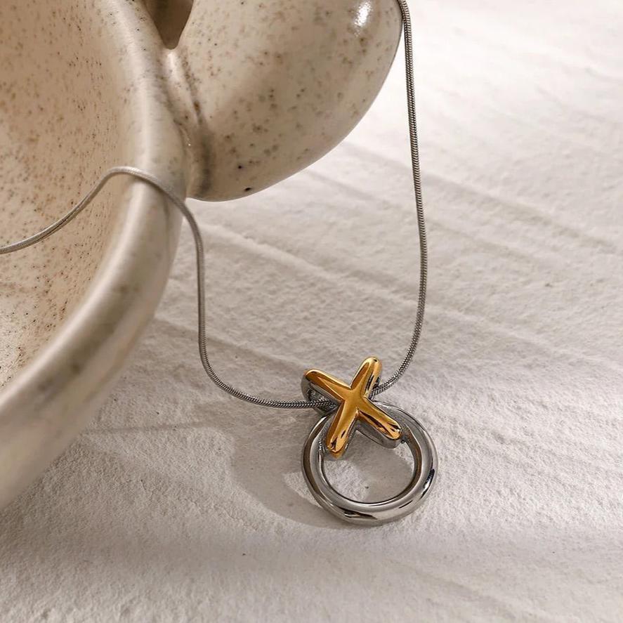 Mirabelle Ring Knot Necklace Image