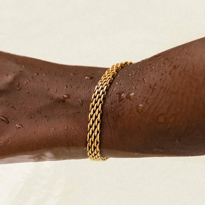 Imara Gold Chain Bracelet