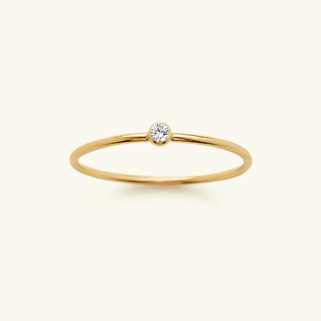 Amelia Birthstone Stacker Ring Image