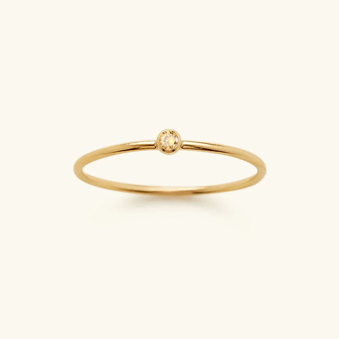 Amelia Birthstone Stacker Ring Image