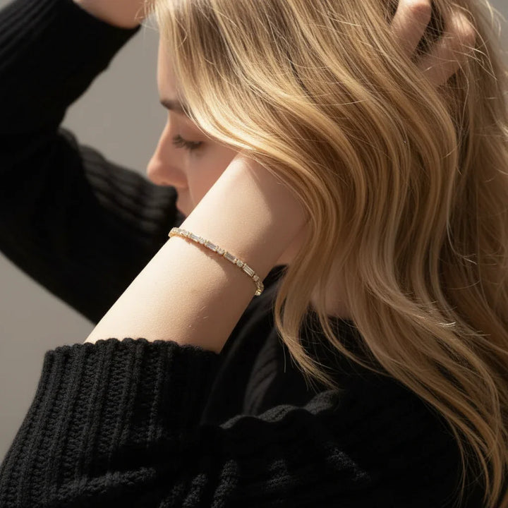 Aveline Diamond Gold Bracelet