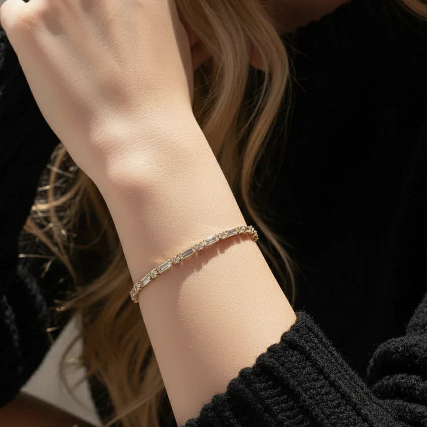 Aveline Diamond Gold Bracelet