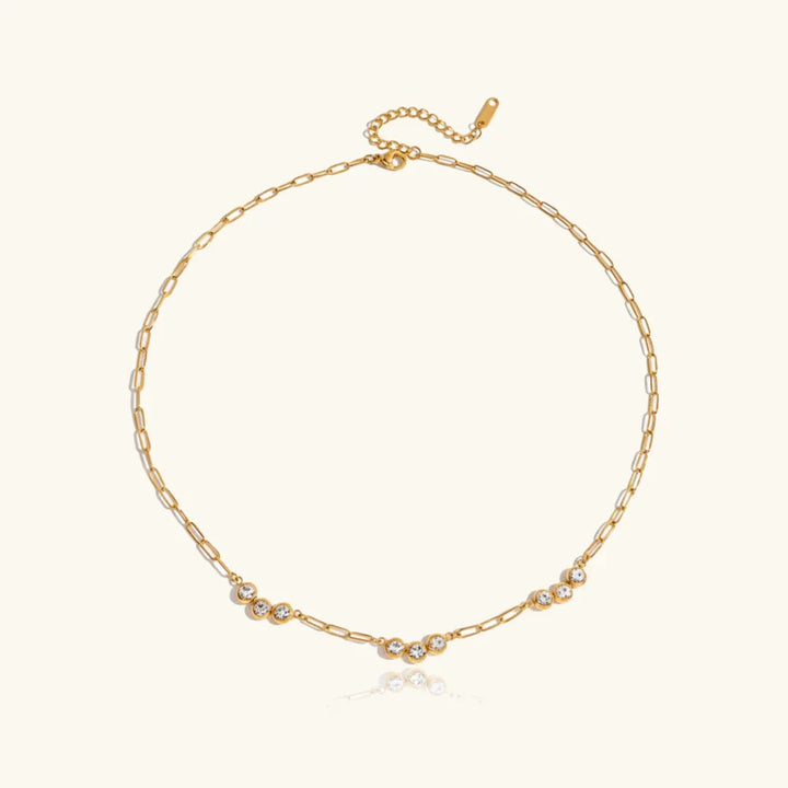 Fortune Diamond Clover Necklace