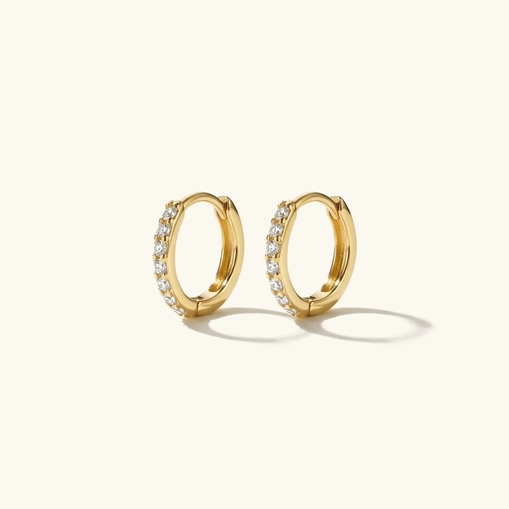 Alexandria Huggie Earrings Image