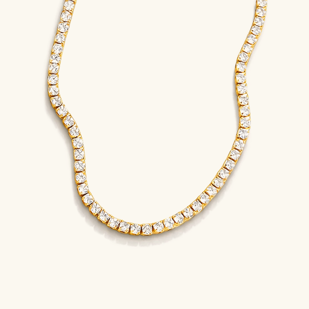 Isolde Diamond Tennis Necklace Image