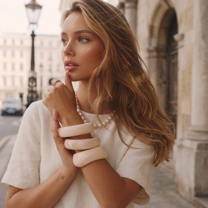 Julianna Sculpted Autumn Bangles