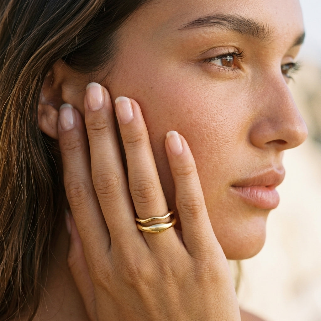 Dianne Gold Stacker Ring