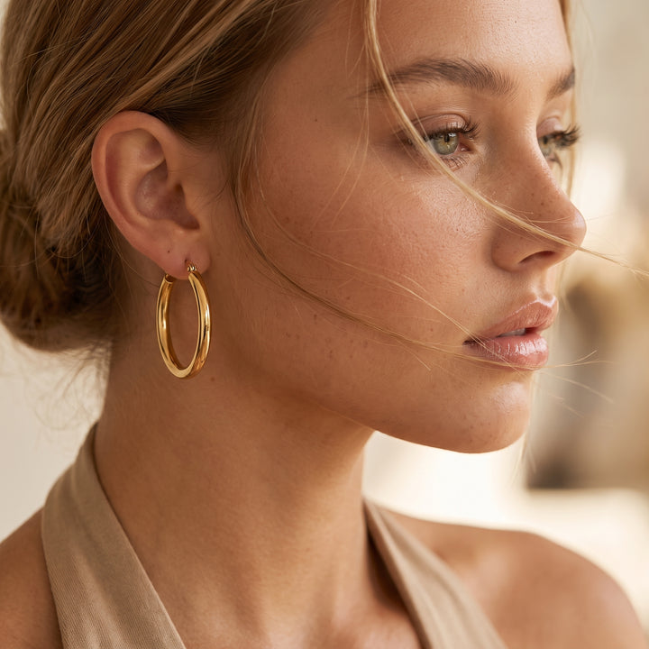 Broad Round Hoops