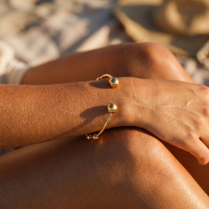 Alora Gold Bangle