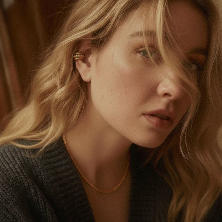 Hilda Layered Diamond Earrings