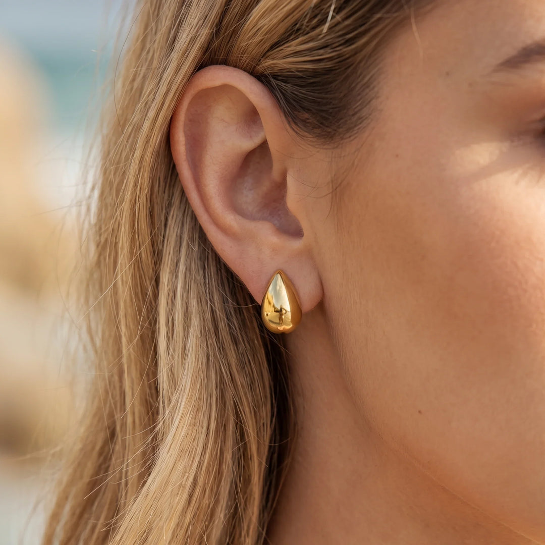 Velvette Gold Earrings