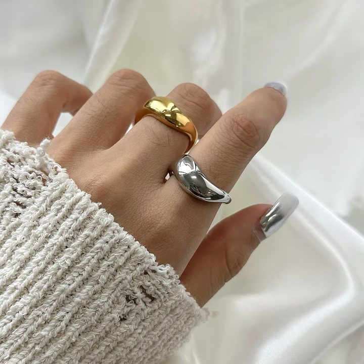 Lana Formless Gold Ring