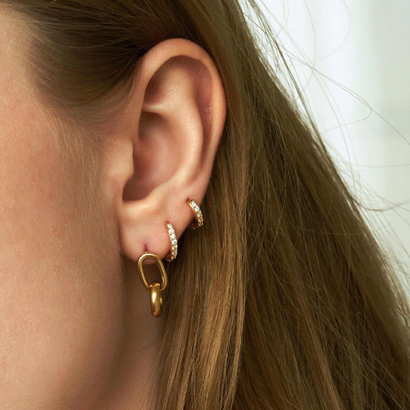 Alexandria Huggie Earrings Image