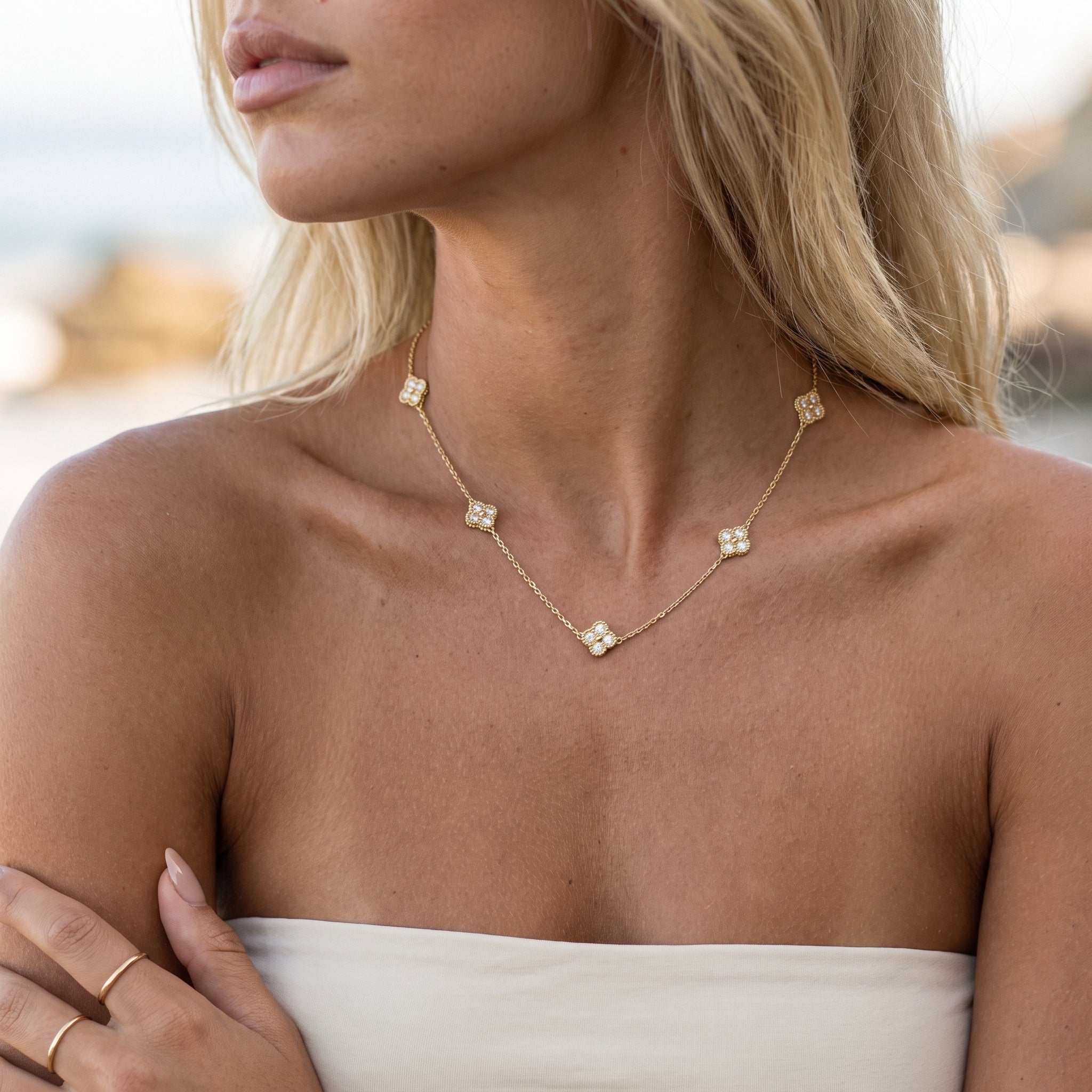 Chloe Station Necklace Image