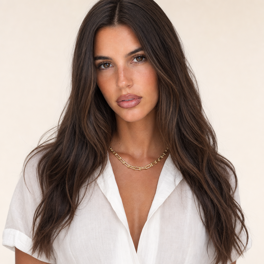 Isle Link Gold Necklace Image