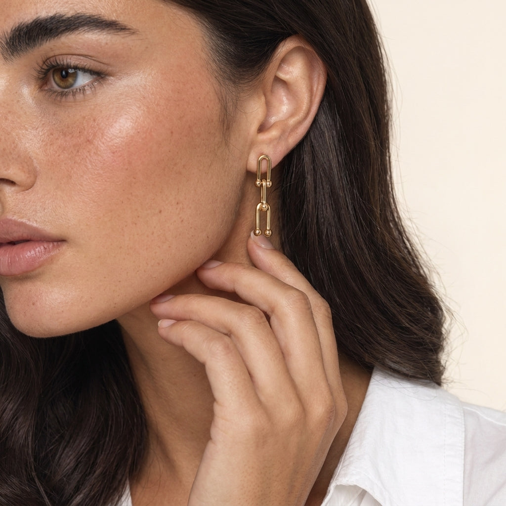 Isle Link Gold Jewelry Set Image