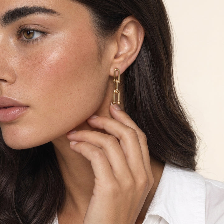 Isle Link Gold Jewelry Set