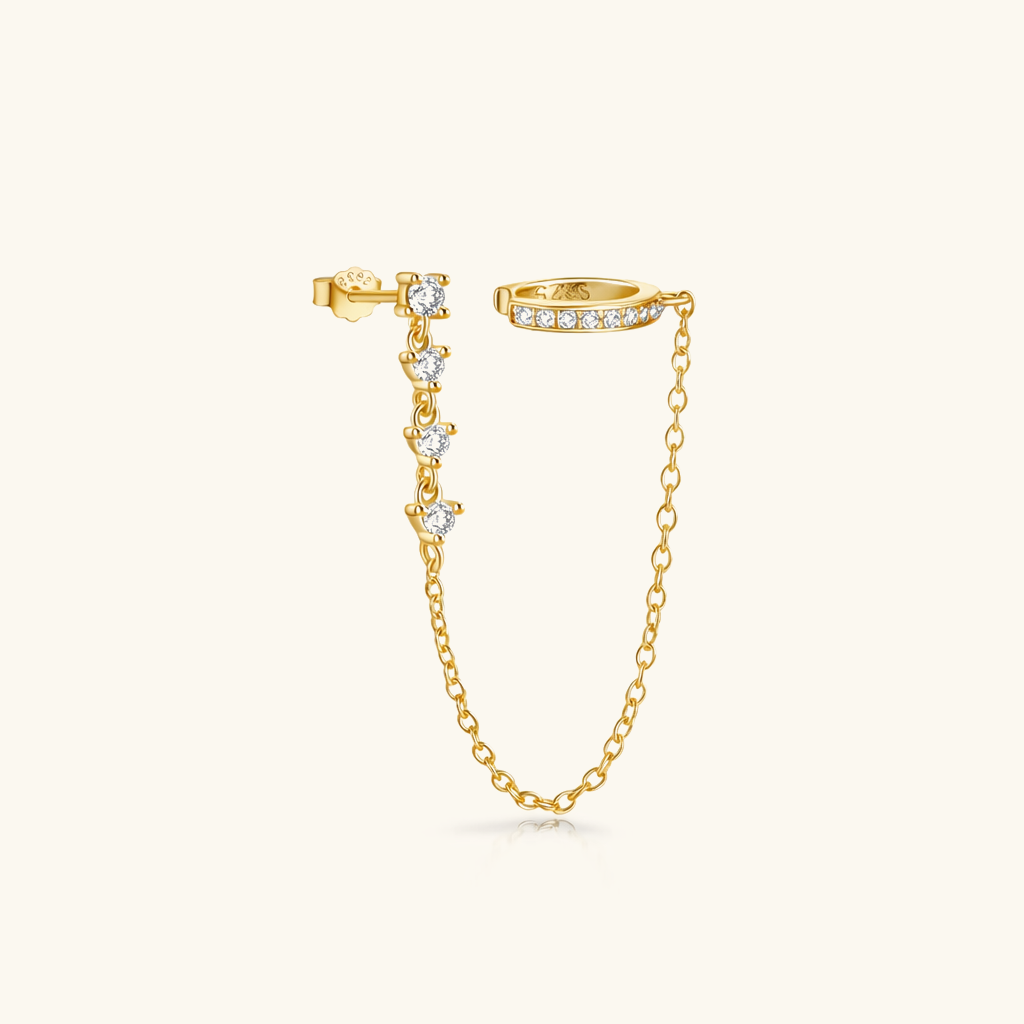 Audra Chain Cuff Earring Image