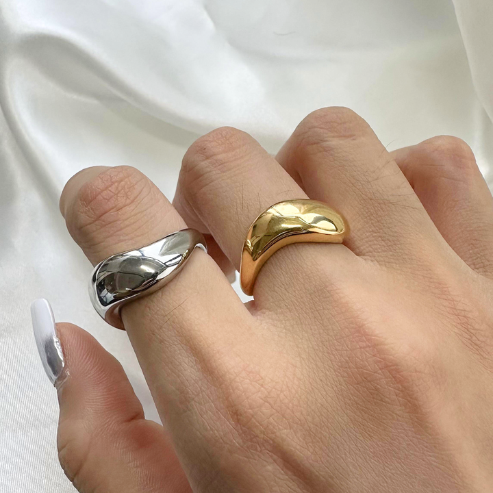 Lana Formless Gold Ring