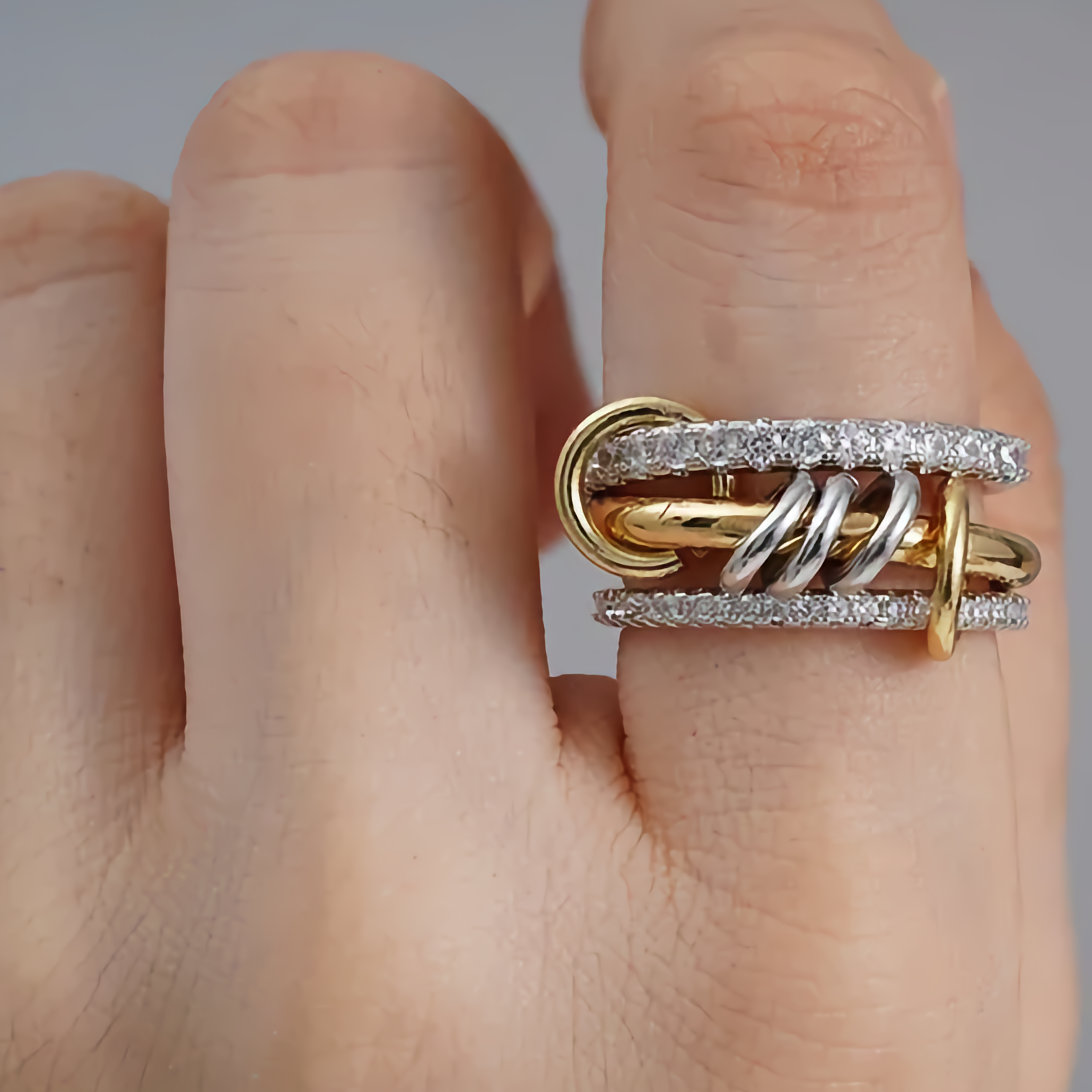 Cosette Stacked Diamond Ring Image