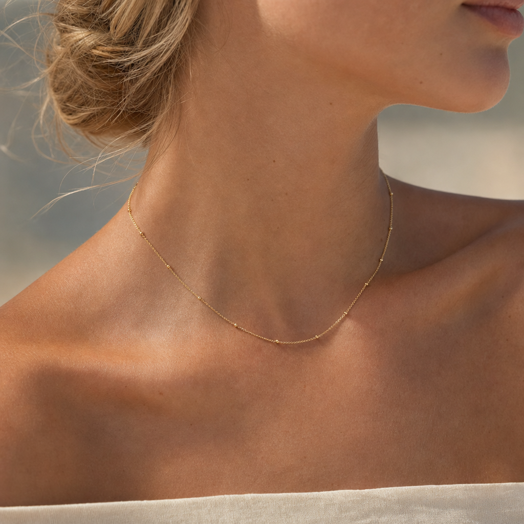 Julia Gold Chain Necklace