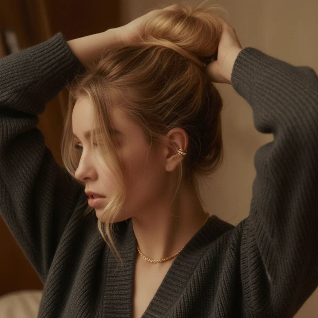 Hilda Layered Diamond Earrings