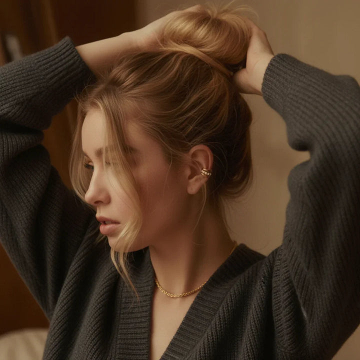 Hilda Layered Diamond Earrings