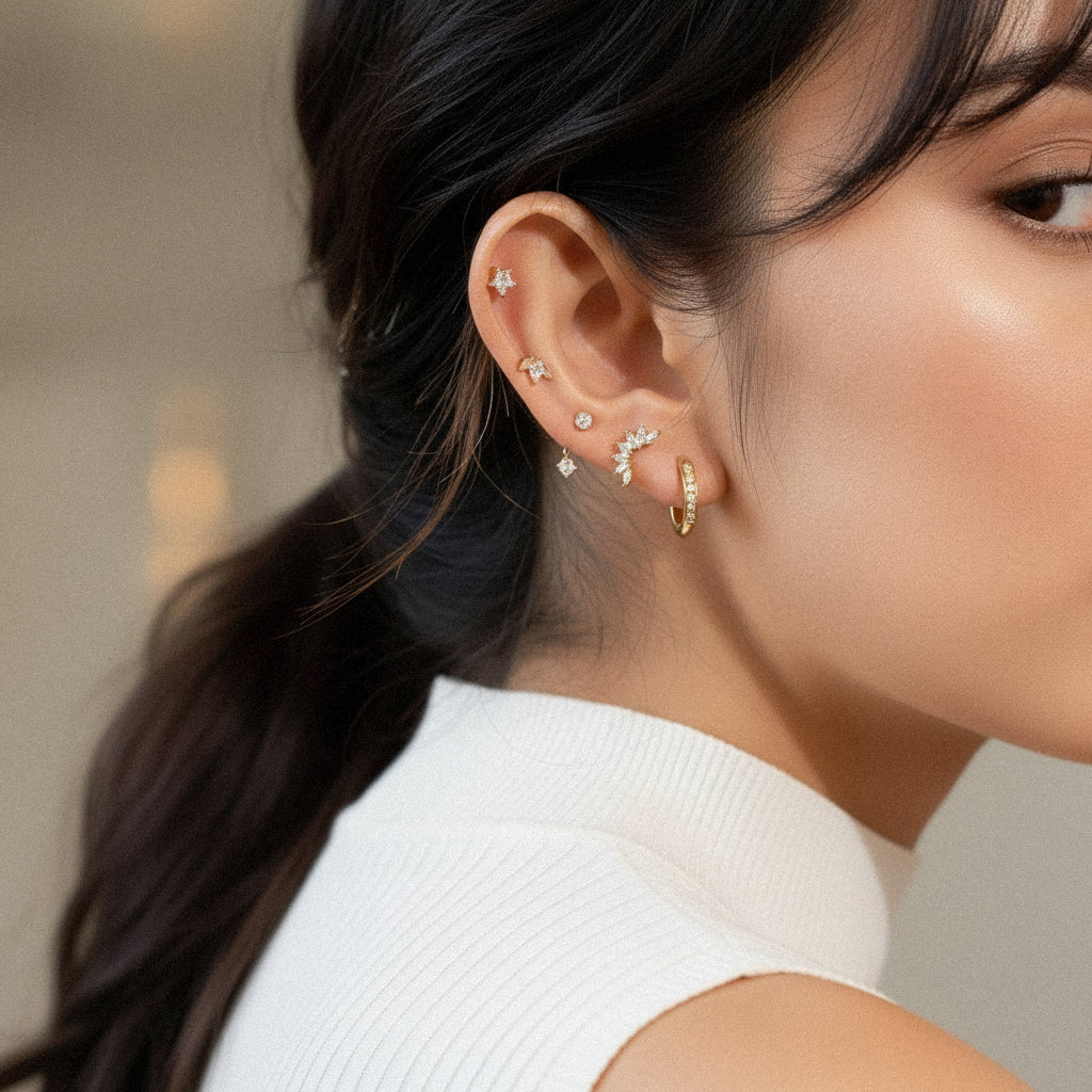 Essential Diamond Earrings Bundle Image
