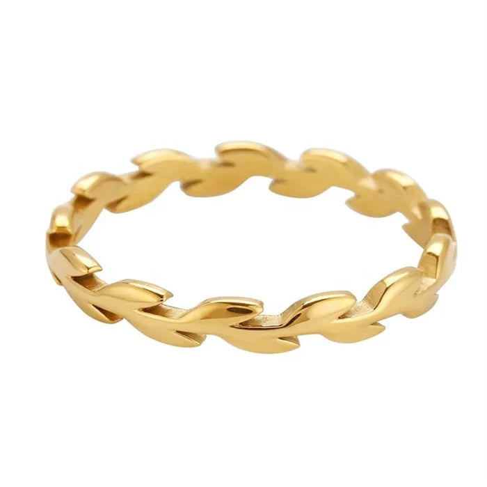 Rhea Golden Vine Ring