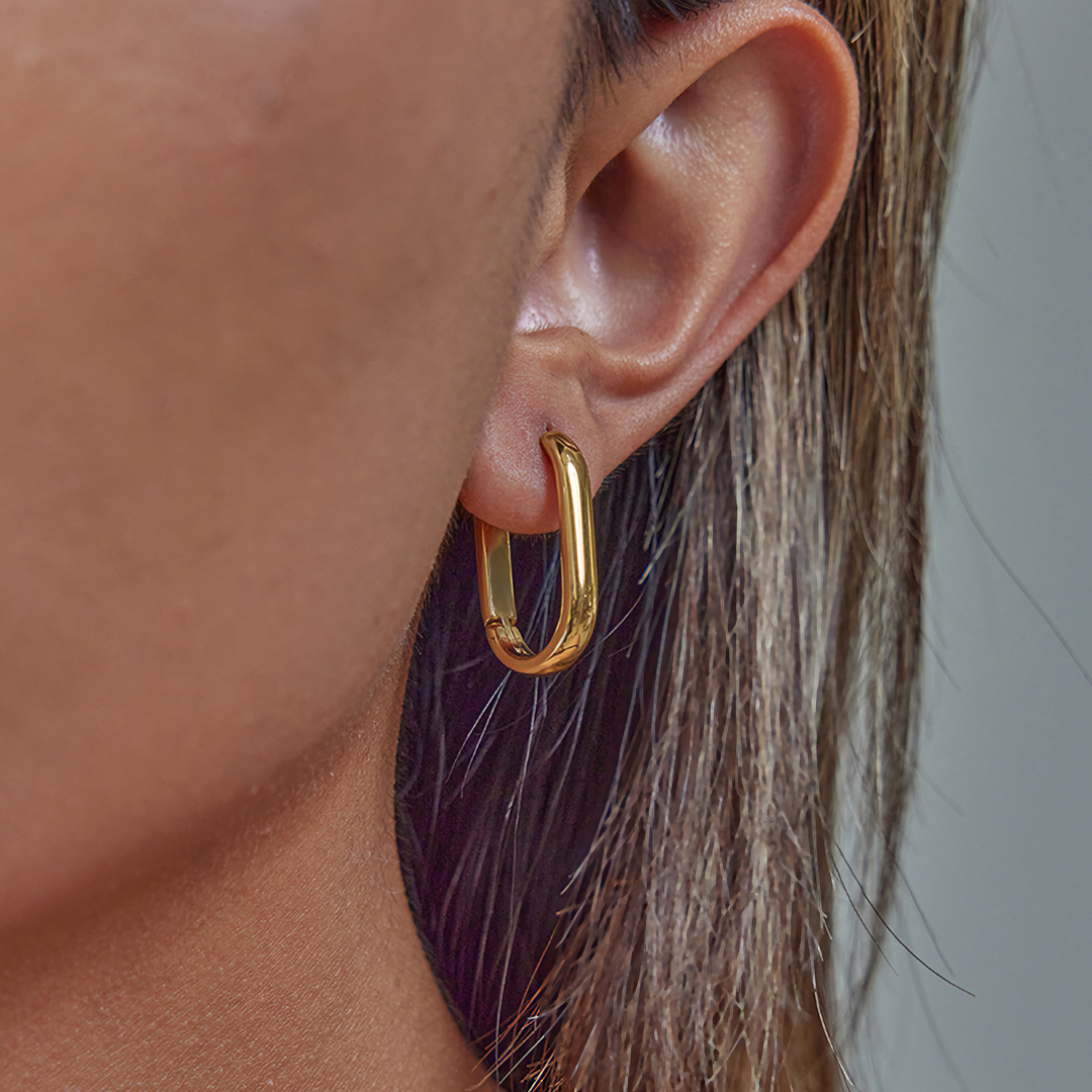 Clarabelle Staple Gold Hoops Bundle