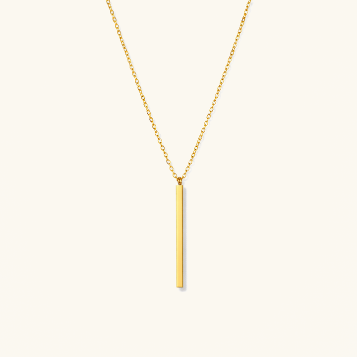 Allison Gold Bar Necklace
