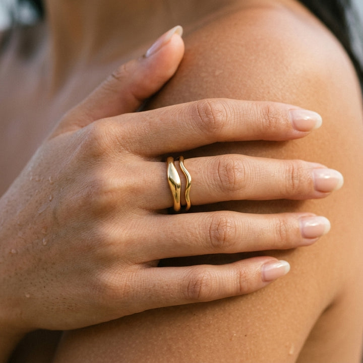Dianne Gold Stacker Ring