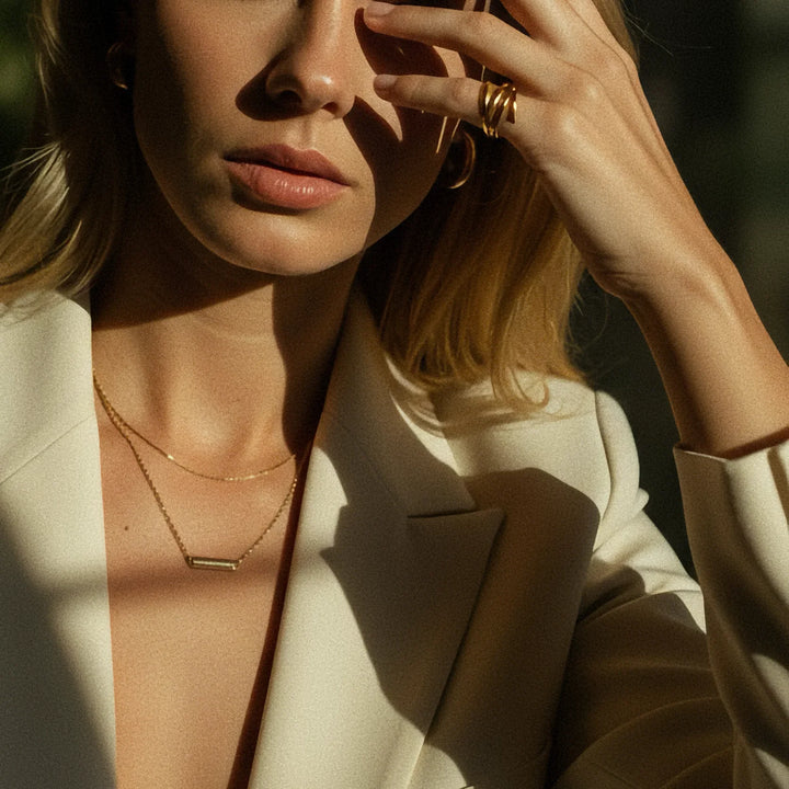 Shay Contemporary Gold Ring