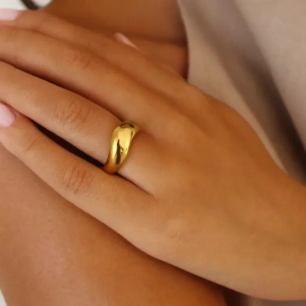 Lana Formless Gold Ring Image