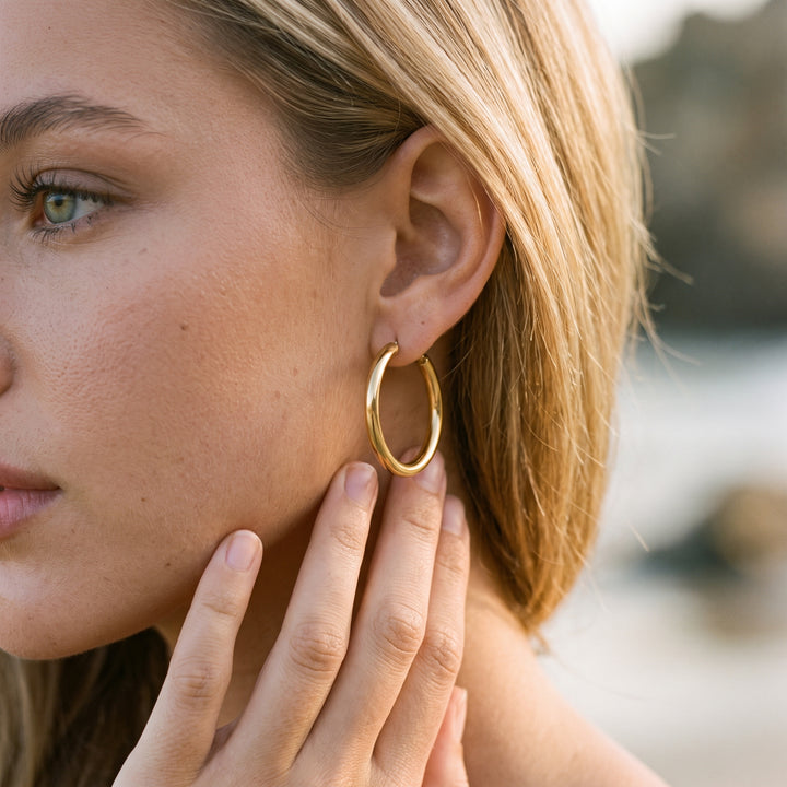 Broad Round Hoops