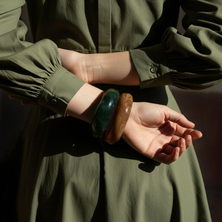 Julianna Sculpted Autumn Bangles
