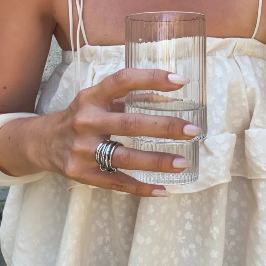 Emmanuelle Diamond Ring Stack Image