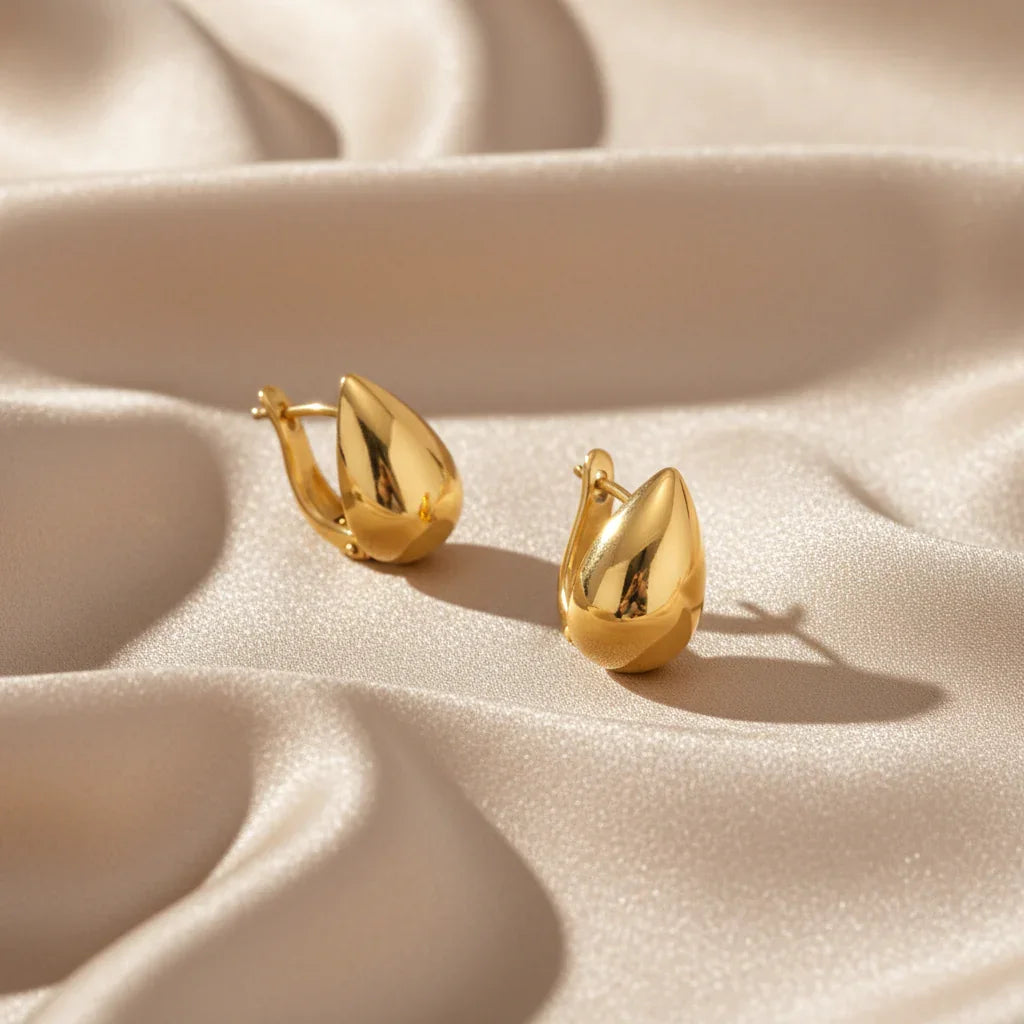 Velvette Gold Earrings Image