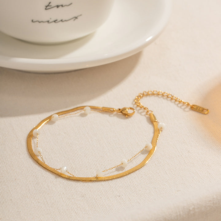 Pearla Freshwater Pearl Anklet