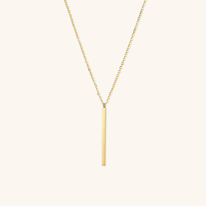 Allison Gold Bar Necklace