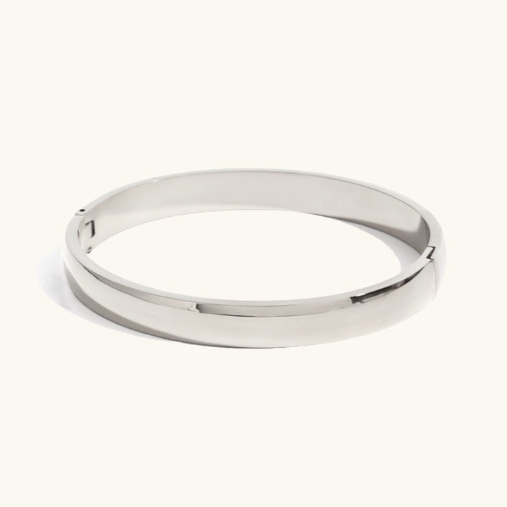 Melina Large Stacking Gold Bangle