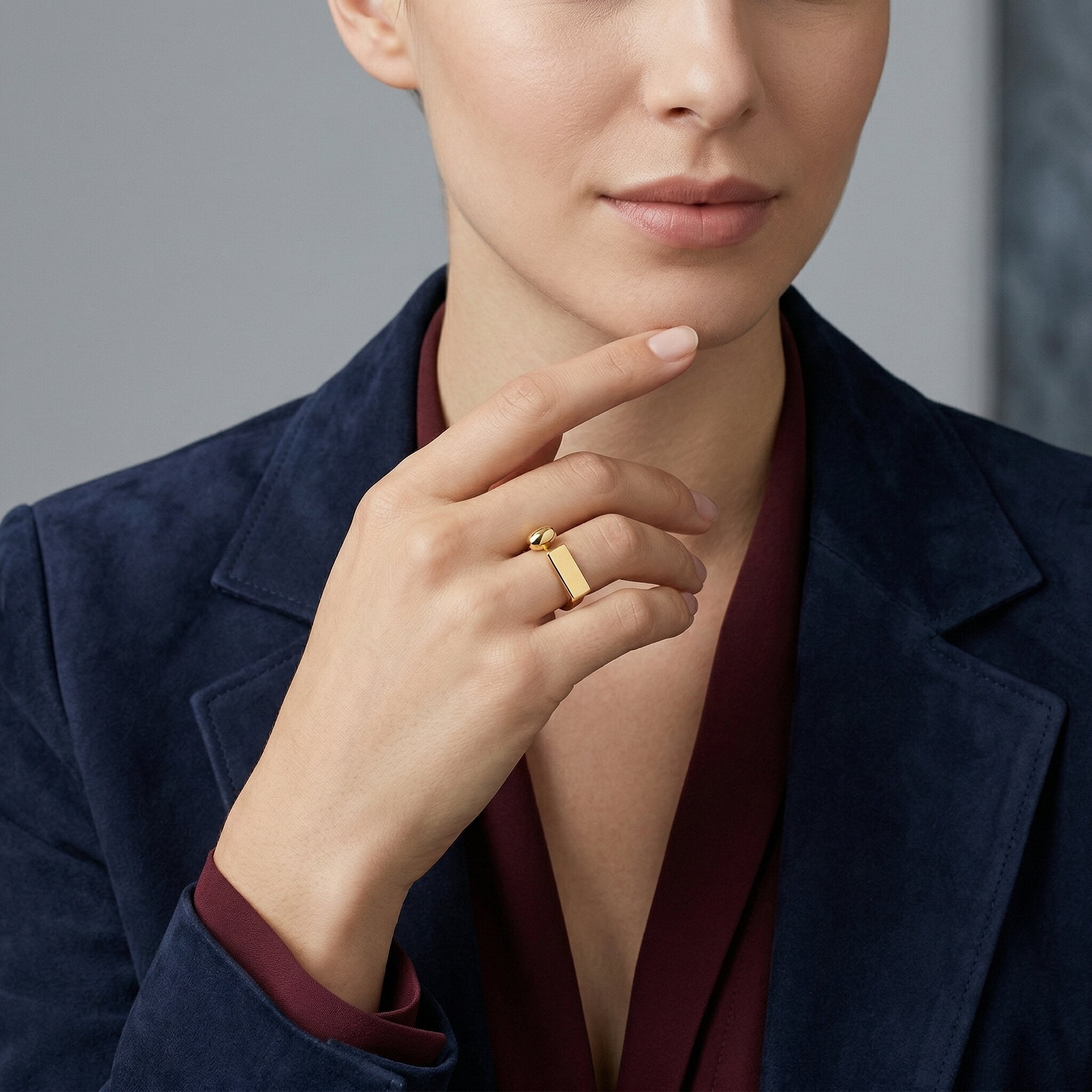 Cadenza Gold Ring Image