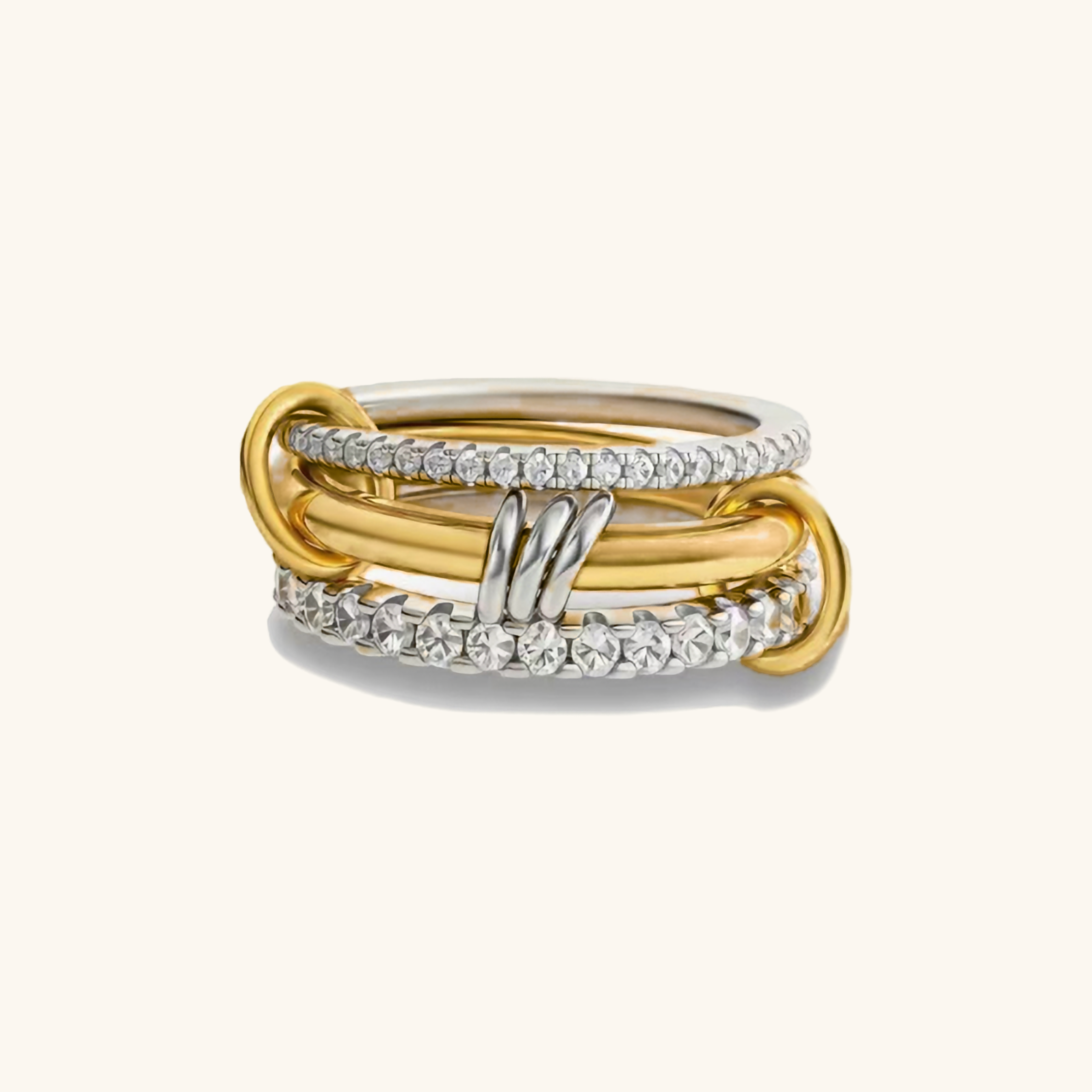 Cosette Stacked Diamond Ring Image