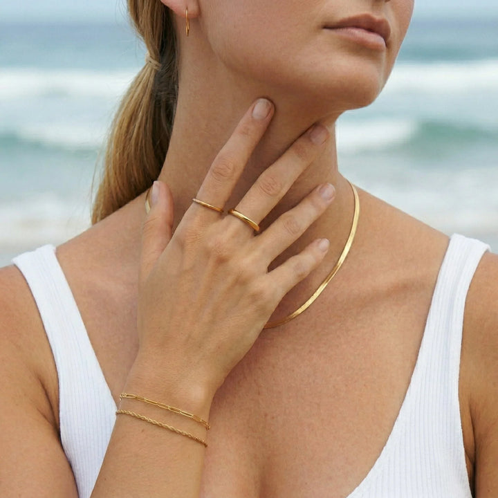 Dianne Gold Stacker Ring