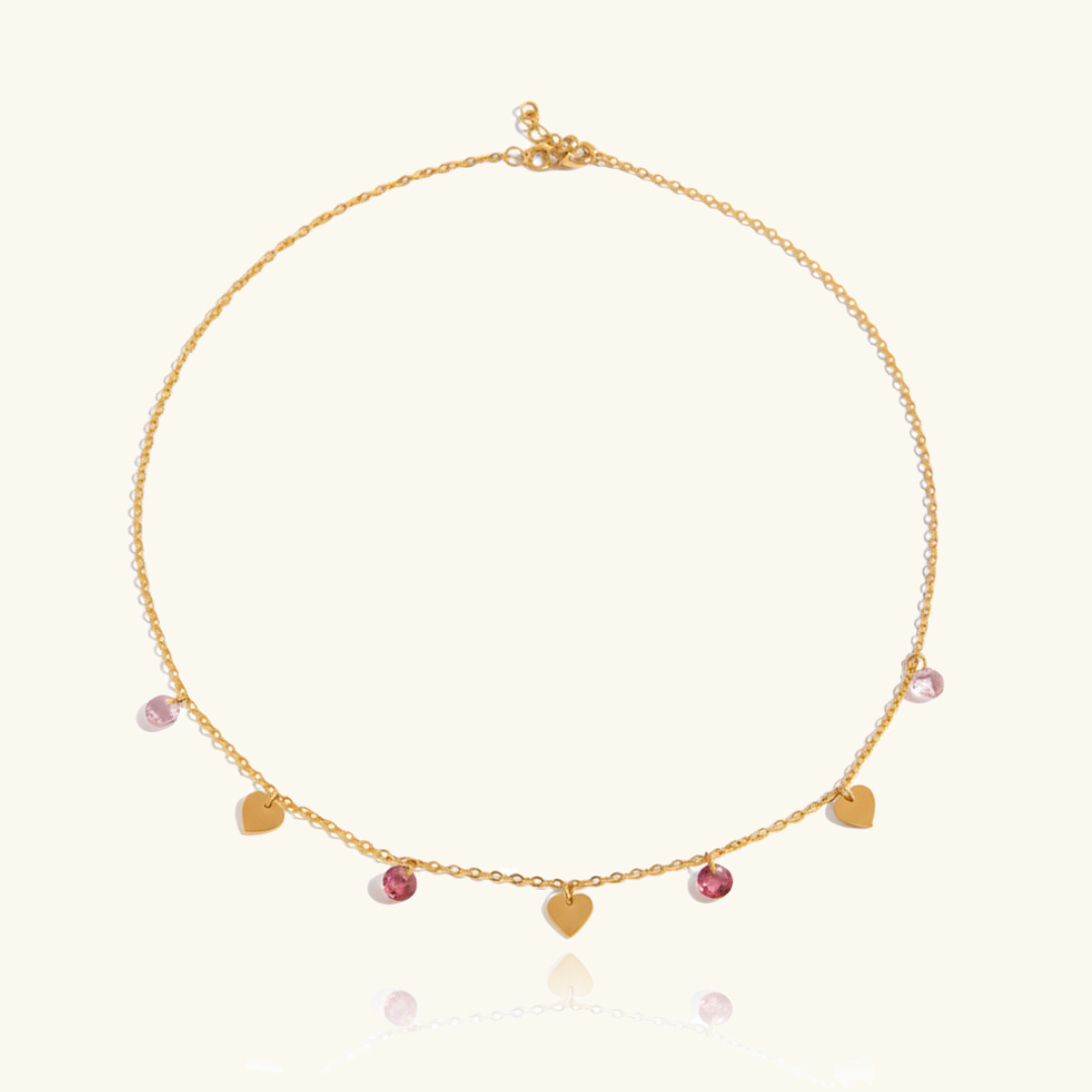 Gala Gold Heart Necklace Image