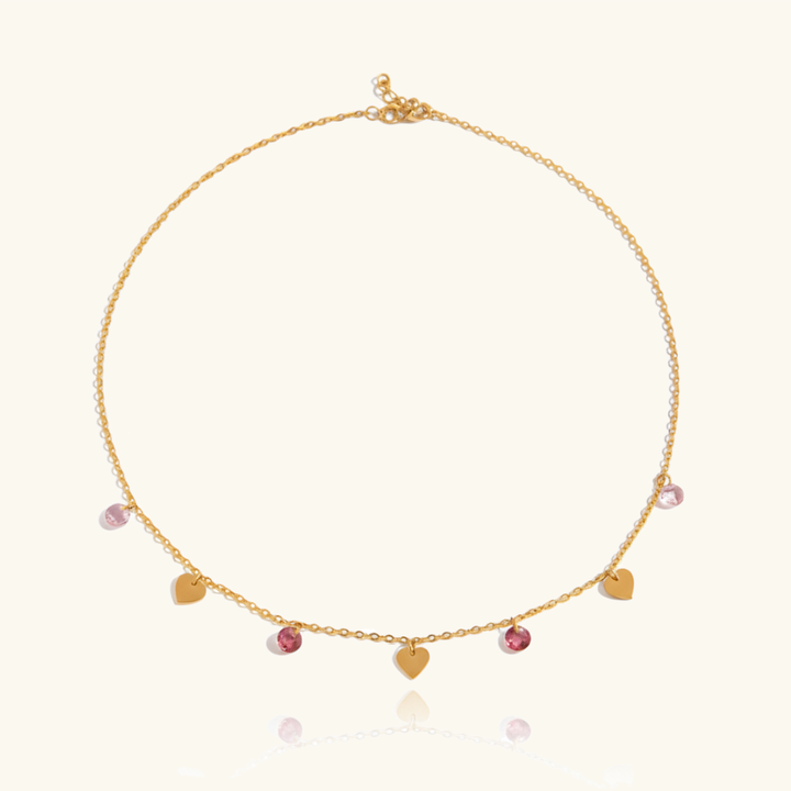 Gala Gold Heart Necklace