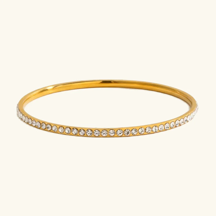 Kalista Diamond Gold Bangle
